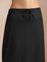 trueBrowns Black Petticoat Saree Shapewear