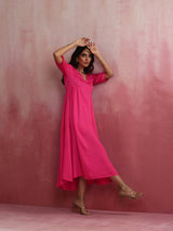 trueBrowns Modal Pink Dress