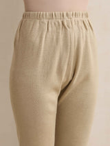 trueBrowns Beige Woollen Leggings